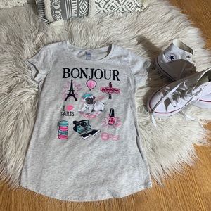 Justice puppy graphic tee bundle